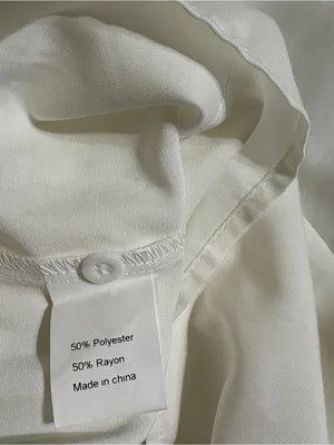 Allegra K Peter Pan collar blouse. Size M. White Size M thumbnail 7