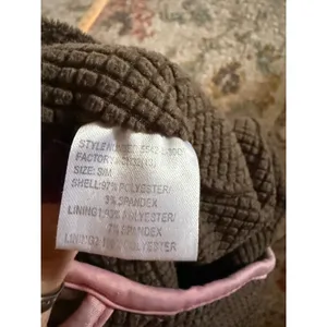 Huntworth Womens Camo Waffle Fleece Ponytail Beanie Hat Brown Pink Hunting thumbnail 5