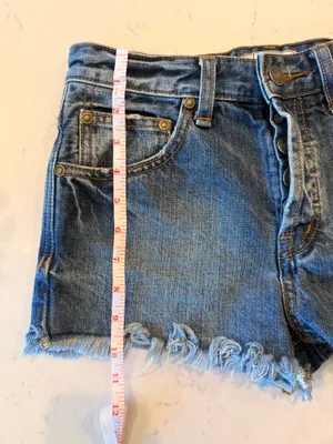 Free People Denim Shorts thumbnail 6