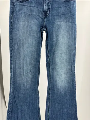 Rock & Roll Cowgirl boot cut Leg Indigo Jeans western rodeo 30x36 country casual thumbnail 9