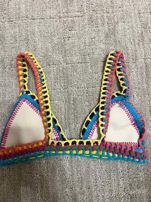 Luxsea Swimwear Crochet Bikini TOP thumbnail 3