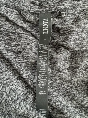 VUORI Halo Performance Full Zip Hoodie Size Small thumbnail 3