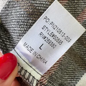 Newbury Kustom Tartain Plaid Flannel Over Shirt Jacket thumbnail 9