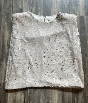 Impeccable Pig Sparkle Shoulder Pad Top thumbnail 1