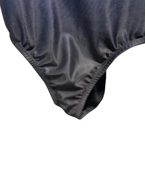 Nike One Piece Swimsuit Blue Size M Summer Beach Vacation Resortwear Swimming thumbnail 8