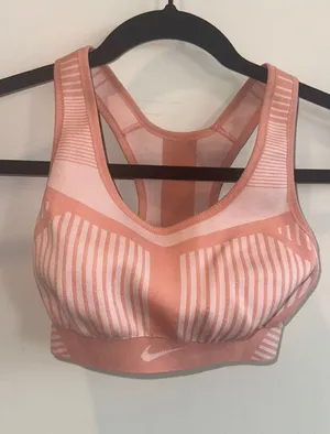 Nike Pink Sports Bra thumbnail 1