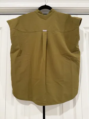 Women’s FIGS Martini Olive Rafaela Scrub Top thumbnail 3