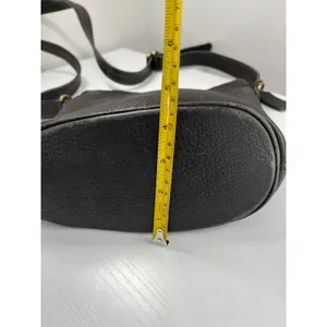 Vintage Coach Sonoma‎ Small Bucket Bag Espresso Pebbled Leather 4907 1995 thumbnail 3