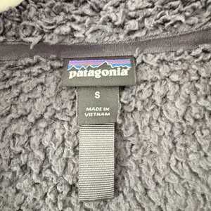 Patagonia Womens‎ Purple/Plum Quarter Zip Sherpa Fleece Activewear Small thumbnail 5