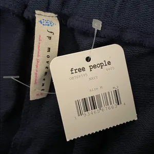 FP Movement by Free People Sunny Skinny Jogger Sweatpants Navy Blue Size M NWT thumbnail 12