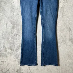 Pilcro The Demilune Boot Jeans Size 26 Patch Pocket Flare Bootcut Denim Rodeo thumbnail 3