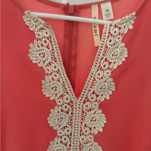 Francesca's Peach Pink Dress thumbnail 2