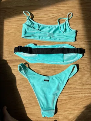 Triangl bikini Blue thumbnail 2