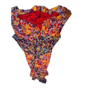 Lulu's Vibrant Asymmetrical Floral Dress S thumbnail 2