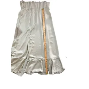 Satin Tea Green‎ Maxi Dress thumbnail 4