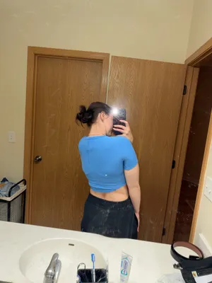 Lululemon ribbed cropped short sleeve  thumbnail 6
