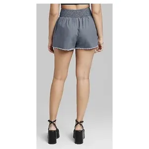 Wild Fable High-Rise Woven Pull-On Shorts Black Women’s XS NWT thumbnail 2