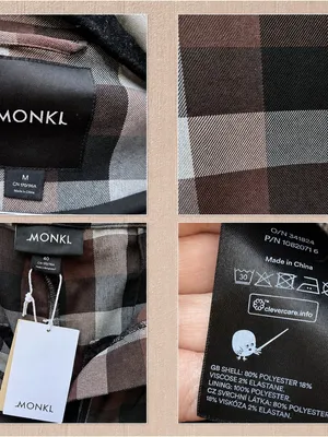 NWT Monki Plaid Matching Suit Set Blazer & Wide Leg Pants Size M thumbnail 6
