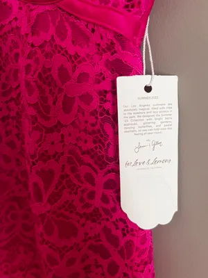 NWT For Love And Lemons Creamsicle Lace Slip Dress thumbnail 3