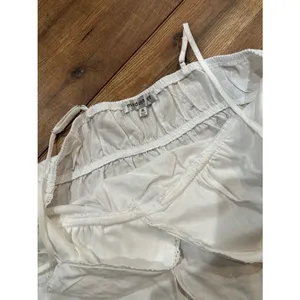 Madden Girl White Lace Trim Babydoll Cami Top Size XL Coquette Y2K Summer thumbnail 4