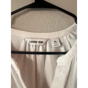 Lands End Womens Elbow Sleeve Lightweight Blouse thumbnail 5