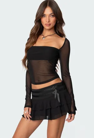 Edikted Mesh Top thumbnail 2