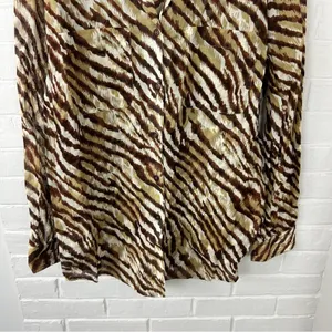 Vintage Liz Claiborne Liz Sport Animal Print Button Down Shirt Size S thumbnail 4