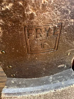 Frye Melissa Button Tall Riding Boots 77167 Cognac Brown Leather Women’s 8.5 B‎ thumbnail 12