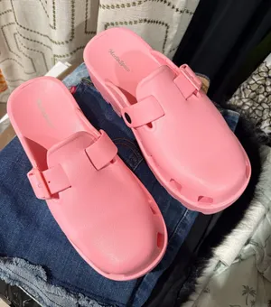 Platform Clog Slide Pink Women's Slip On Shoe Size 8 thumbnail 1