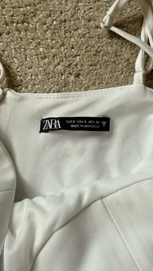 ZARA White Bodysuit thumbnail 2