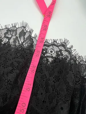 RETROFETE Jeanette Strapless Lace Sheer Black Maxi‎ Dress Size XS thumbnail 6
