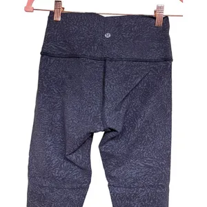 Lululemon Wunder Train High Rise‎ 25” Crunch Black Women’s Size 6 thumbnail 4