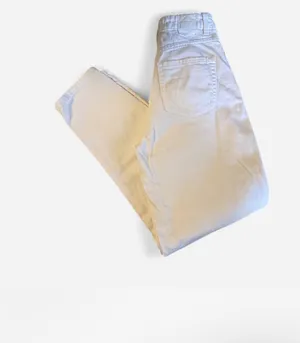 ZARA White High-Waisted Mom Fit Jeans - Size US 2 (EUR 34) - Bright White Denim thumbnail 2