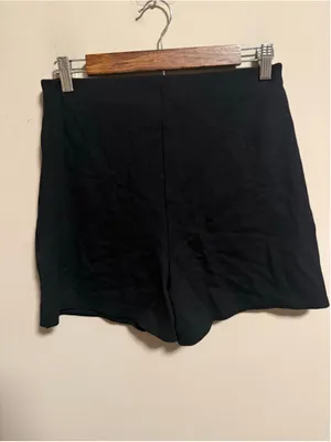 Calzedonia Punto di Milano Knit Skort Skirt Skorts Black- Size Medium thumbnail 7