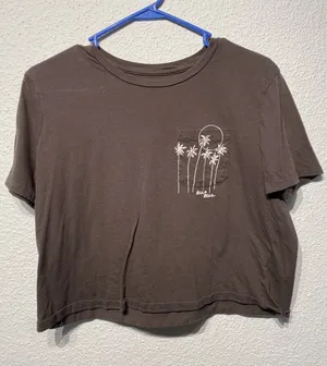 Black Crop Top thumbnail 1