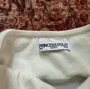 Princess Polly White Tube Top thumbnail 3