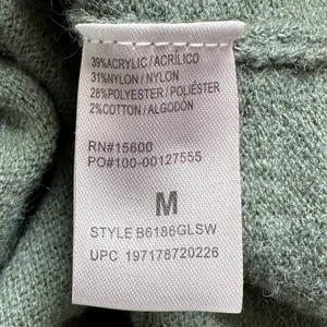 Democracy Space Dye Star Sweater Top Green Blouson Sleeve Ethereal Indie‎ Twee thumbnail 8
