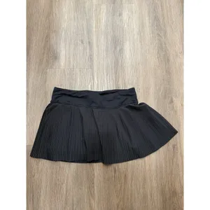 Lululemon Pleat To Street Skirt 3"‎ Liner Length Size 8⛳️🎾 Black BLK thumbnail 3