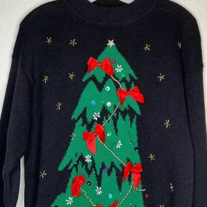 Vintage P'Galli Christmas‎ Sweater thumbnail 2