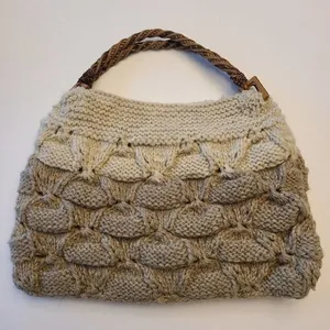 All Yarned Up Handmade Bag Tan thumbnail 1