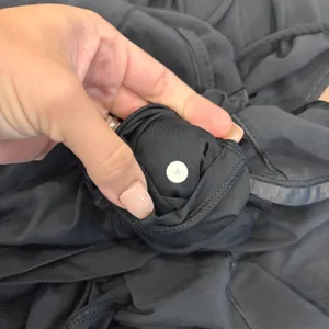 Lululemon Sweaty Or Not Runsie Mini Romper Black Size 4 / W8612S / Open Back thumbnail 6
