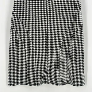 Merona Womens Size M Houndstooth Print Stretch‎ Cap Sleeve Sheath Dress thumbnail 5