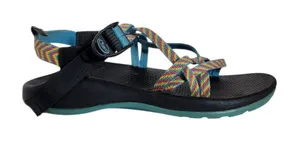 Chacos ZX1 Classic Rainbow Strappy Sport Sandals Size 6 thumbnail 1