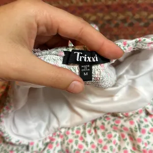 Pink Micro Rose Floral Mini Sun Dress thumbnail 4