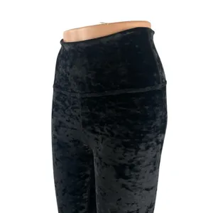 Beyond Yoga Velvet Motion Black Skinny Gym Athletic Activewear Leggings Pants S thumbnail 2