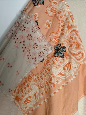 We The Free People Feelin’ It Soft Peach Pullover Top Shirt Extra Small XS thumbnail 9