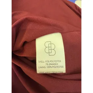 Baltic Born Velvet Maxi Dress Women Size L Burgundy V Neck Long Sleeve Formal thumbnail 7