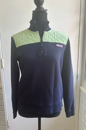 Vineyard Vines Shep‎ Shirt small coastal preppy golf vacation travel athleisure thumbnail 1