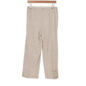 Charter Club Intimates Pajama Set Womens S Gray White Striped Cotton Sleepwear thumbnail 7