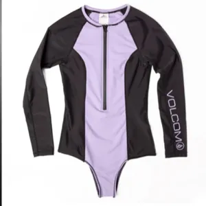 Volcom Violet Purple Simply Solid Bodysuit Sz XS NWOT thumbnail 9